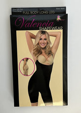 Valencia 8066 Seamless Full Body Long Leg Shapewear